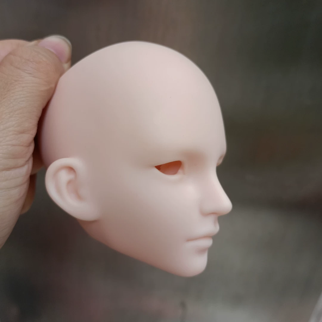 Раздельная голова BJD3 открывает крышку мужская кукла SD60 см телескелодел модифицированное лицо макияж макияж лысая голая кукла