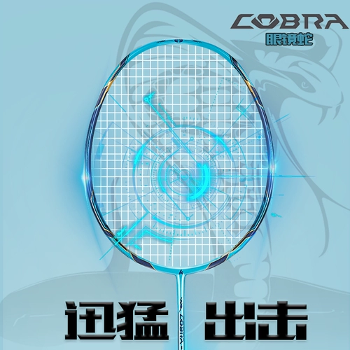 Kawasaki, профессиональная ракетка для бадминтона, красные синие очки, фламинго