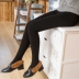 Quần legging cotton sọc dọc Hàn Quốc dành cho nữ