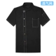 Письмо MZB Double -Line Short -Sleeved Black