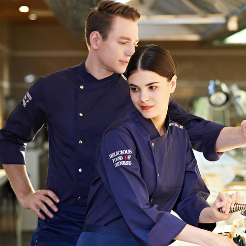 Толстый зимний шеф -повар