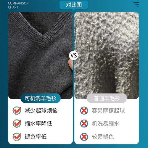 Шерстяной свитер для работы, пуховик подходит для мужчин и женщин, жилет для отдыха, осенний, V-образный вырез, в корейском стиле, облегающий крой