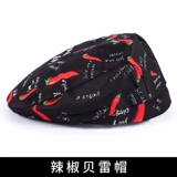 Шеф -повар отеля Breda Шляпа мужчина западный ресторан западный ресторан работающая шляпа для питания кухонная шляпа женская кухня масла цветок цветочный шляпа