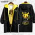 Jacket Elf Bảo Giấc mơ Elf Pikachu Thám Co-hoạt hình Jacket Quần áo Couple nam Và nữ áo gió 