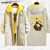 Jacket Elf Bảo Giấc mơ Elf Pikachu Thám Co-hoạt hình Jacket Quần áo Couple nam Và nữ áo gió 