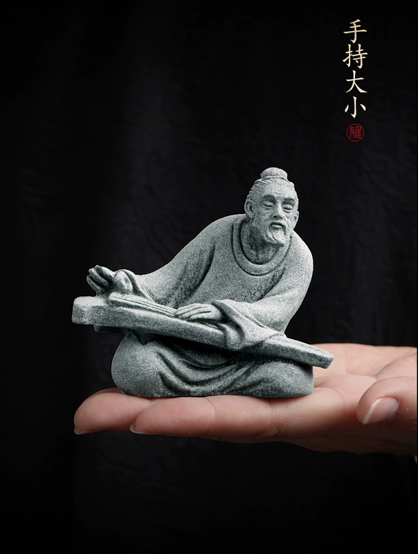 Tao Fuqi Li Bai say bàn trà thú vị trà thú cưng đồ trang trí phòng khách nghiên cứu trang trí nội thất phòng trà nghệ thuật