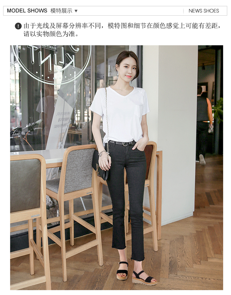 Mùa hè 2018 mới phong cách nêm hoang dã với dép nữ đế bằng phẳng với thời trang nữ da đế dày dép đế xuồng