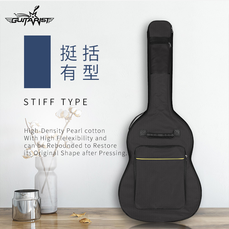 guitarist guitar violin bag thickened anti-fall 38 inch 41 inch double shoulder guitar backpack waterproof travel guitar bag-Taobao