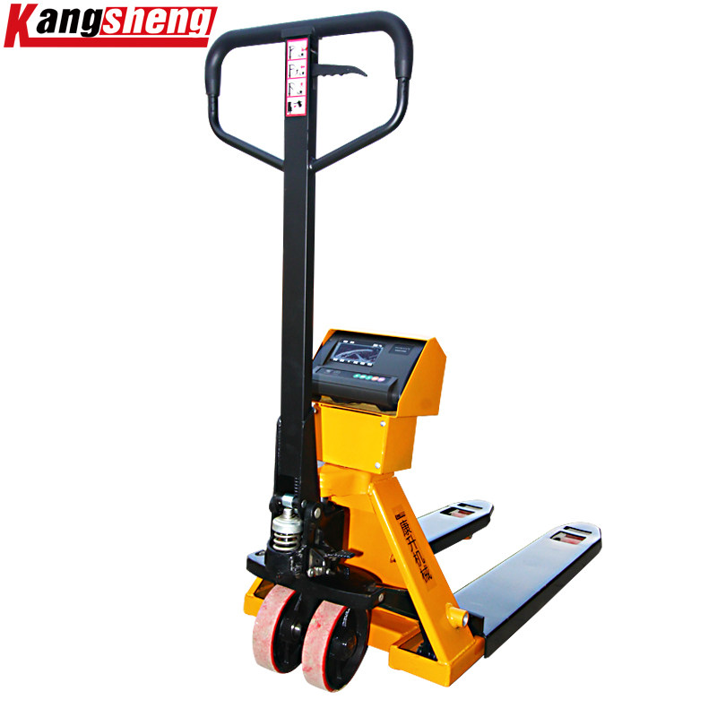 Langyi manual hydraulic weighing truck electronic scale truck weighing floor scale with printing