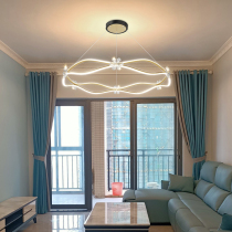 Light and luxurious chandelier modern minimalist atmosphere Living room Lamp 2021 New Ring Minimalist Restaurant Bedroom Lamps North