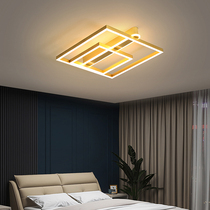Bedroom lights Nordic light luxury modern simplicity led ceiling lights Household atmosphere creative personality square room lamps