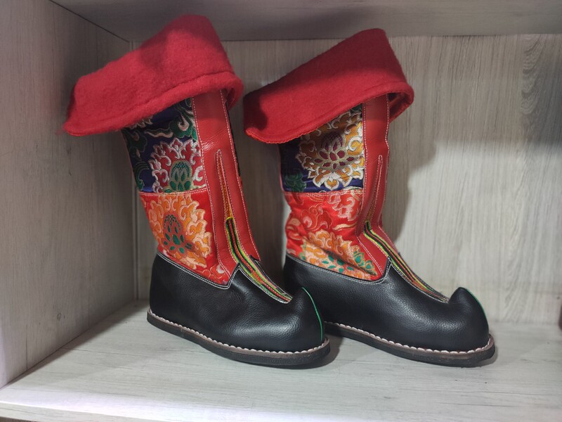 Tibetan Boots, Traditional Characteristic Boots, Tibetan Accessories Boots, Tibetan Boots Tibetan Boots, Traditional Characteristic Boots, Tibetan Accessories Boots, Tibetan Boots