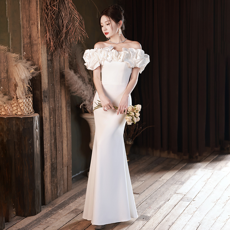  S+White satin  