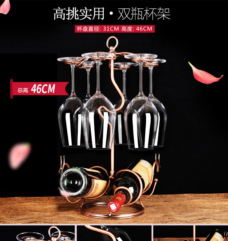 Nusider Sommelier Pha lê không có pha lê Bộ ly rượu vang cao - Rượu vang cốc uống rượu vang
