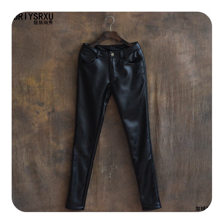 Pantalon cuir homme serré pour adolescent - Ref 1480638 Image 10