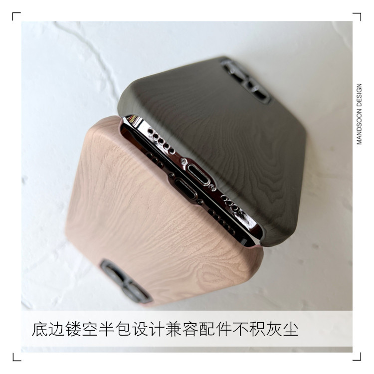 Wood 15, 14, 13 iPhone Case