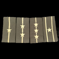  Brand new retired old-fashioned 87 land and air cloth set type army epaulette Brand title Cloth early set title collection army fan chapter