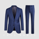 Full Monty nam Treasure xanh len tinh khiết Suit ăn mặc Edling kinh doanh chuyên nghiệp ăn mặc Suit