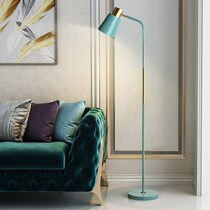 Nordic bow floor lamp bedroom bedside living room sofa study modern light luxury creative Net red ins Wind floor lamp