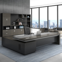Bosdesk desk simple modern big class manager single new Chinese office furniture manager table and chair combination