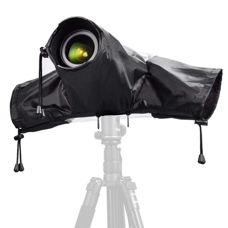 Single-eye camera anti-rain cover Photography cover for Canon Nikon medium long charred lens Rain-proof sandjacket rain cape
