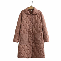 Middle-aged cotton coat fat mother outfit 2020 new winter clothes plus fat plus thin cotton clothes for the elderly autumn and winter coat female
