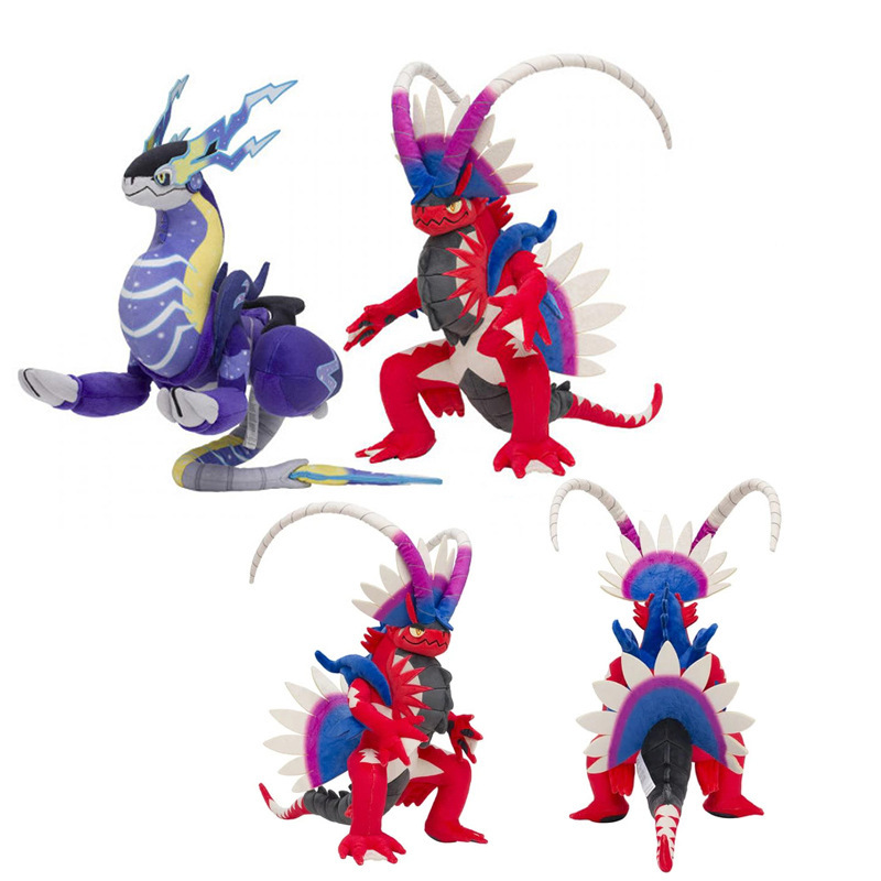 New Koraidon & Miraidon Plush Toys, Gourigon & Mureigon Pokémon Plush Toys