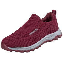 Spring new style Feiwei breathable mothers shoes soft sole non-slip one-legged walking shoes for the elderly and casual sports shoes for the elderly