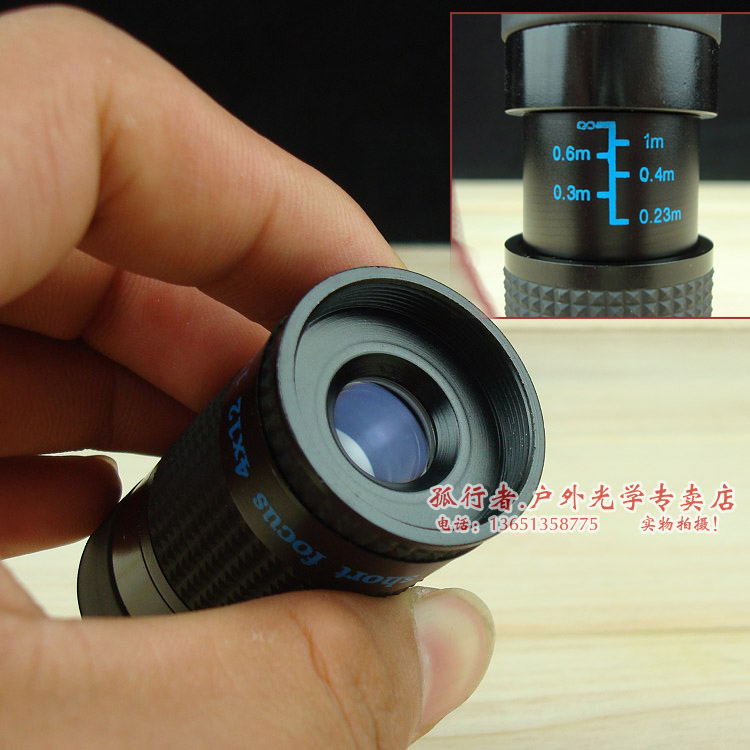 Pocket HD mini ống kính viễn vọng bảo tàng macro ống kính xa và gần có thể thu vào 4,6,8 lần xem gương - Kính viễn vọng / Kính / Kính ngoài trời ống ngắm hồng ngoại