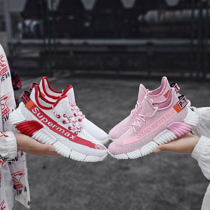 Male and female Lovers Gas Volleyball Shoes 2019 Fall Non-slip Sneakers Ultra Light Integrated Training Shoes Air Cushion Volleyball Shoes