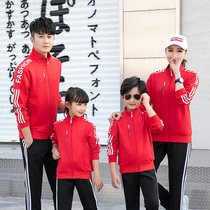 Spring Autumn Long Sleeves Table Tennis Suit Suit for men and women Childrens volleyball jacket Jacket Appearance for table tennis collar award