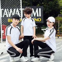 Summer breathable short-sleeved childrens volleyball uniforms mens and womens volleyball jerseys training and competition uniforms tennis uniforms for primary and secondary school students