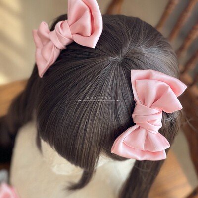 taobao agent [MAID] Original hand -made lolita multi -color bow, cute cosplay basic model