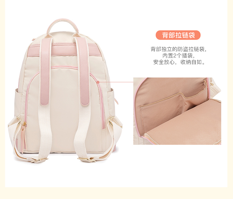 Miffy túi đeo vai nữ 2019 mới thời trang túi xách du lịch đơn giản vải sinh viên đơn giản ba lô nhỏ hoang dã - Ba lô balo đi học nữ cấp 3