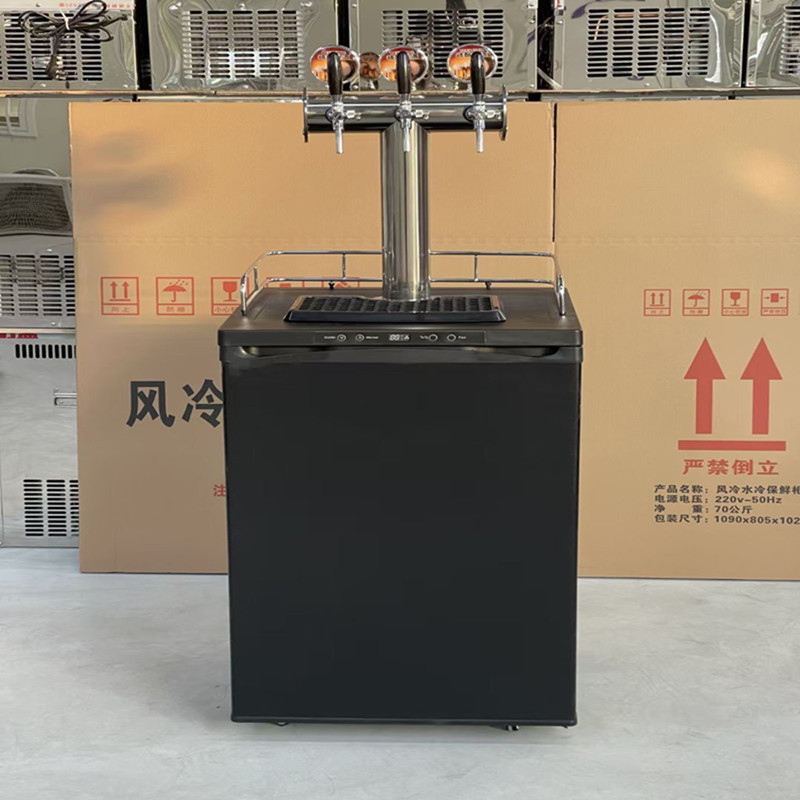Double-Head Craft Beer Machine, Air-Cooled Draft Beer Machine, Commercial Draft Beer Machine, Kegerator, Water-Cooled Beer Cooling Equipment