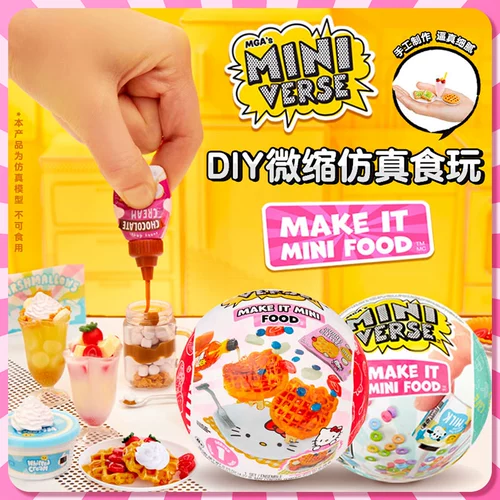 Минивселенная-сюрприз для любителей десертов, ваша домашняя кухня, миниатюрная имитация еды, игрушка-сделай сам, создание микромира