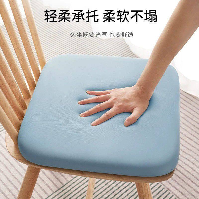 Office Sitting Cushion for Long Hours, Suitable for All Seasons, Thickened and Height-Increasing Sponge Cushion for Dining Chairs, Student Stools, and Meditation Cushions