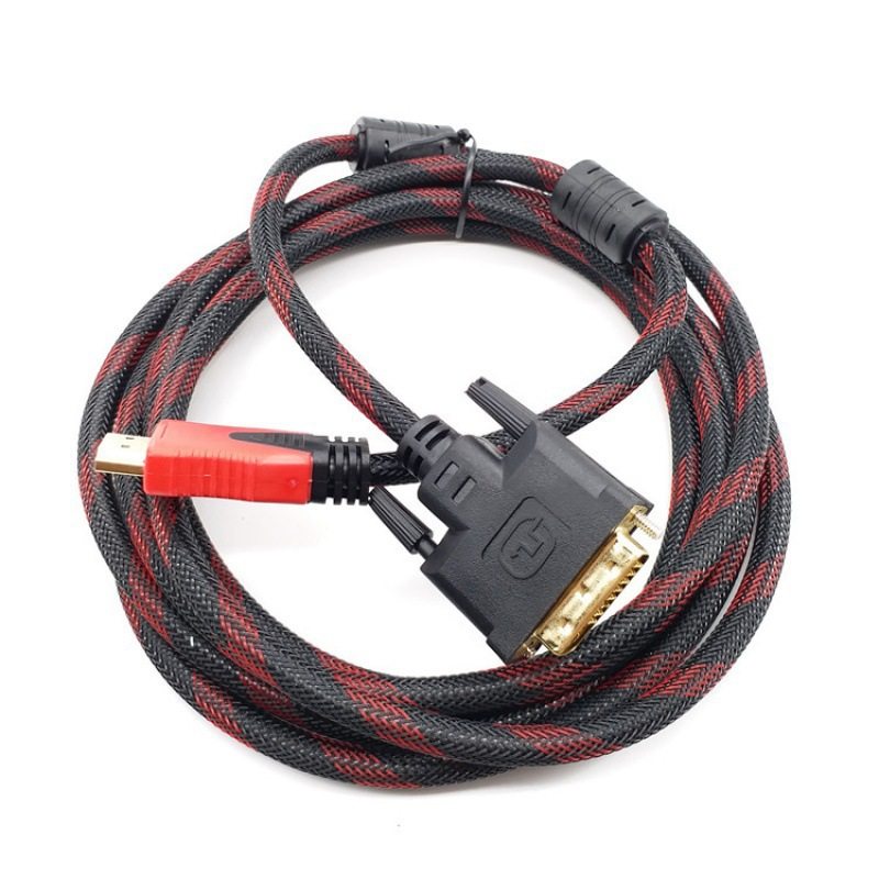 1.5 Meter HDMI to Dvi Cable High-Definition Cable Dvi to HDMI Cable Graphics Card to Display Connection Cable Conversion Cable