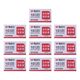 1 box price Chenguang Stationery No. 10 small staples 10# staples nails office supplies No. 10 staples fine size Ding binding staples 10mm small size small anti-rust staples fine needles