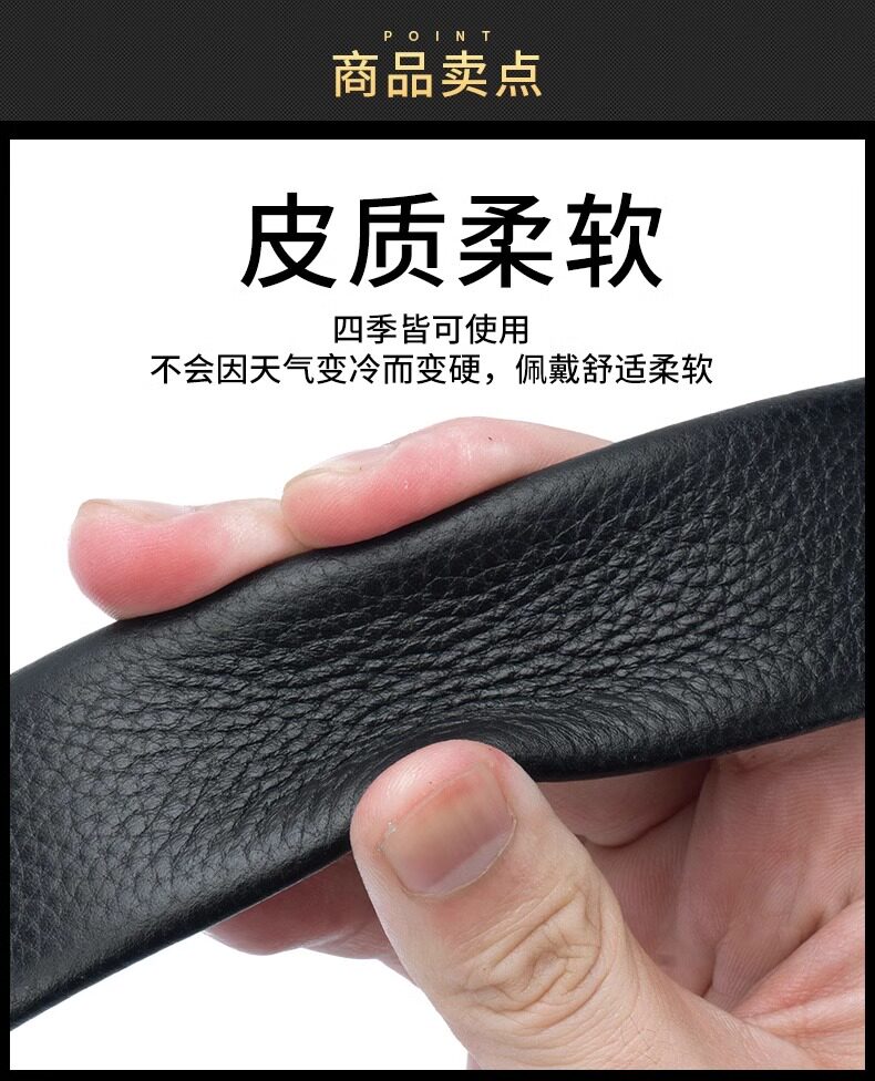 Ремень, кожаная мужская повязка на голову, крокодил, воловья кожа, из натуральной кожи 