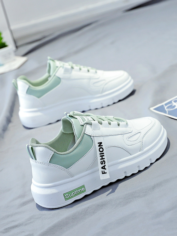 2025 New Autumn Versatile White Sneakers for Women, Casual Sports Shoes, Women's Sneakers, Trendy Spring and Autumn Niche Shoes