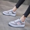 2026 Spring and Autumn New Style White Shoes Korean Version Trendy Versatile Thick-Soled Student Sneakers Breathable Casual Sports Women's Shoes