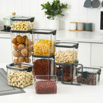 Seal Tank Plastic Food Jars Storage Storage Tank Storage Tank 5 Valley Grocery Cereals Kitchen Snacks Fridge Containing box