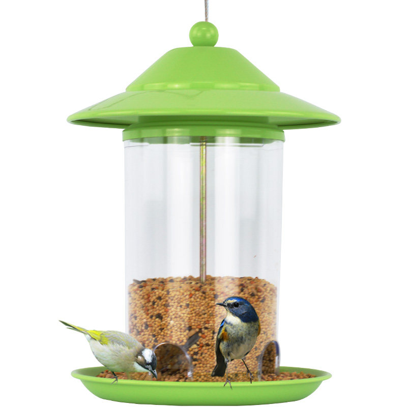Metal Bird Feeder Outdoor Balcony Decoration Bird Nest Bird Trough