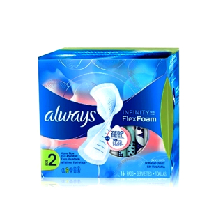 【自营】护舒宝Always液体卫生巾270mm*16片超薄日夜用量多姨妈巾