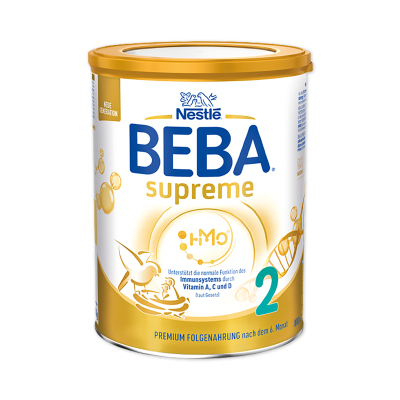 德国雀巢BEBA至尊SUPREME五种HMO婴幼儿奶粉2段原装进口