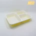 Ba hộp ăn trưa hộp ăn trưa dùng một lần hộp đóng gói hình chữ nhật nắp hộp cơm nhựa hộp thực phẩm dùng một lần 1000 ml - Hộp cơm điện sưởi ấm 	hộp cơm cắm điện arirang life el-als263 Hộp cơm điện sưởi ấm