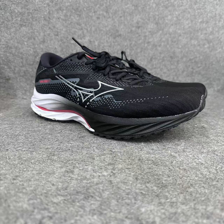 Mizuno Men's Lightweight, Wear-Resistant, Rebounding and Cushioning Sports Jogging Shoes Wave Rider 27 Original 998