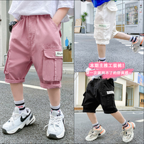 Boys shorts summer childrens overalls