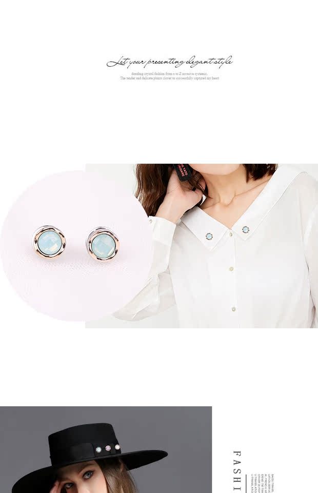 Ngày hè mới Hàn Quốc pha lê hoa chống ánh sáng trâm cài áo cổ lọ pin nhỏ khóa cài tóc quần áo phụ nữ - Trâm cài ghim cài áo vest nữ